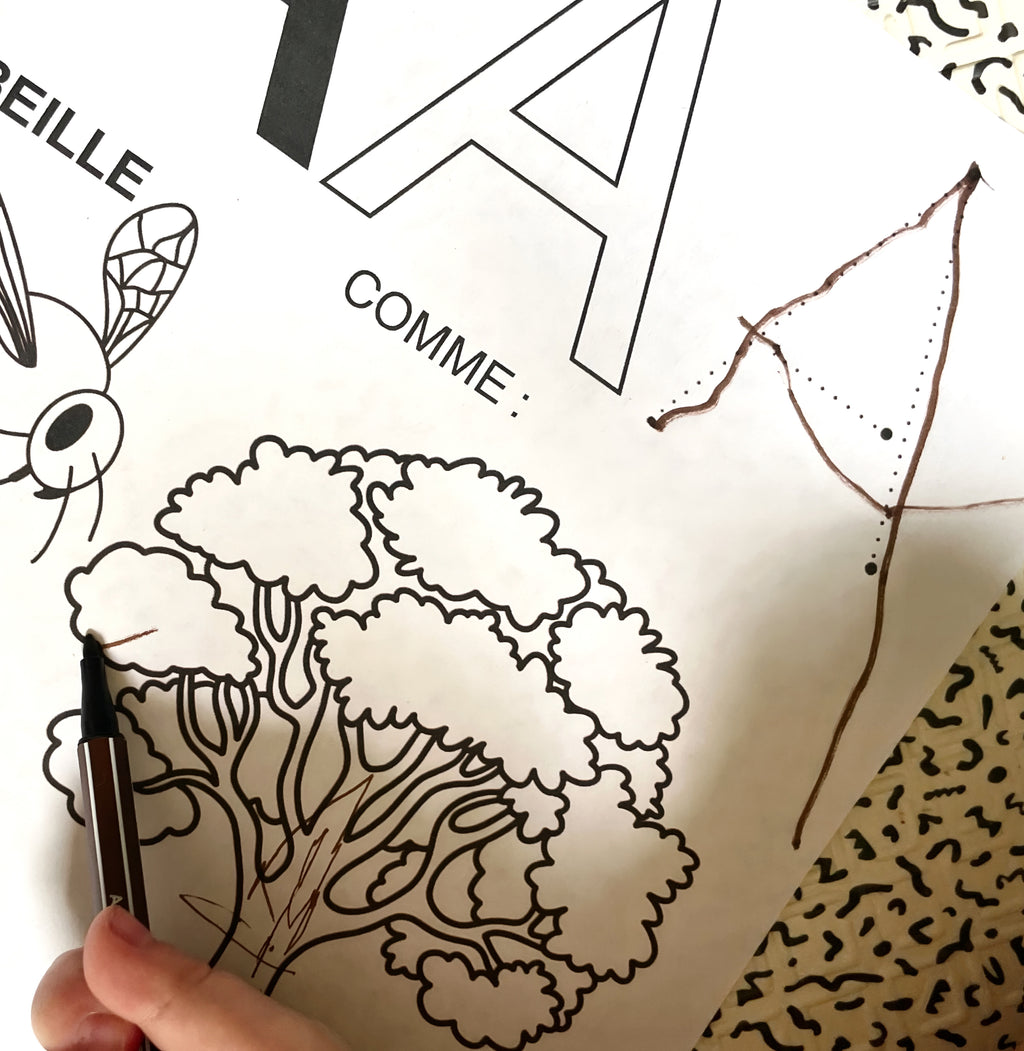 Fiches Alphabet à Colorier - PDF à Imprimer