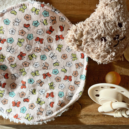 Coussinets d'Allaitement Lavables & Réutilisables - Coton et Bambou OEKO-Tex