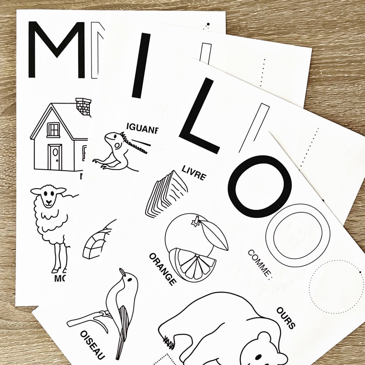 Alphabet Coloring Pages - Printable PDF