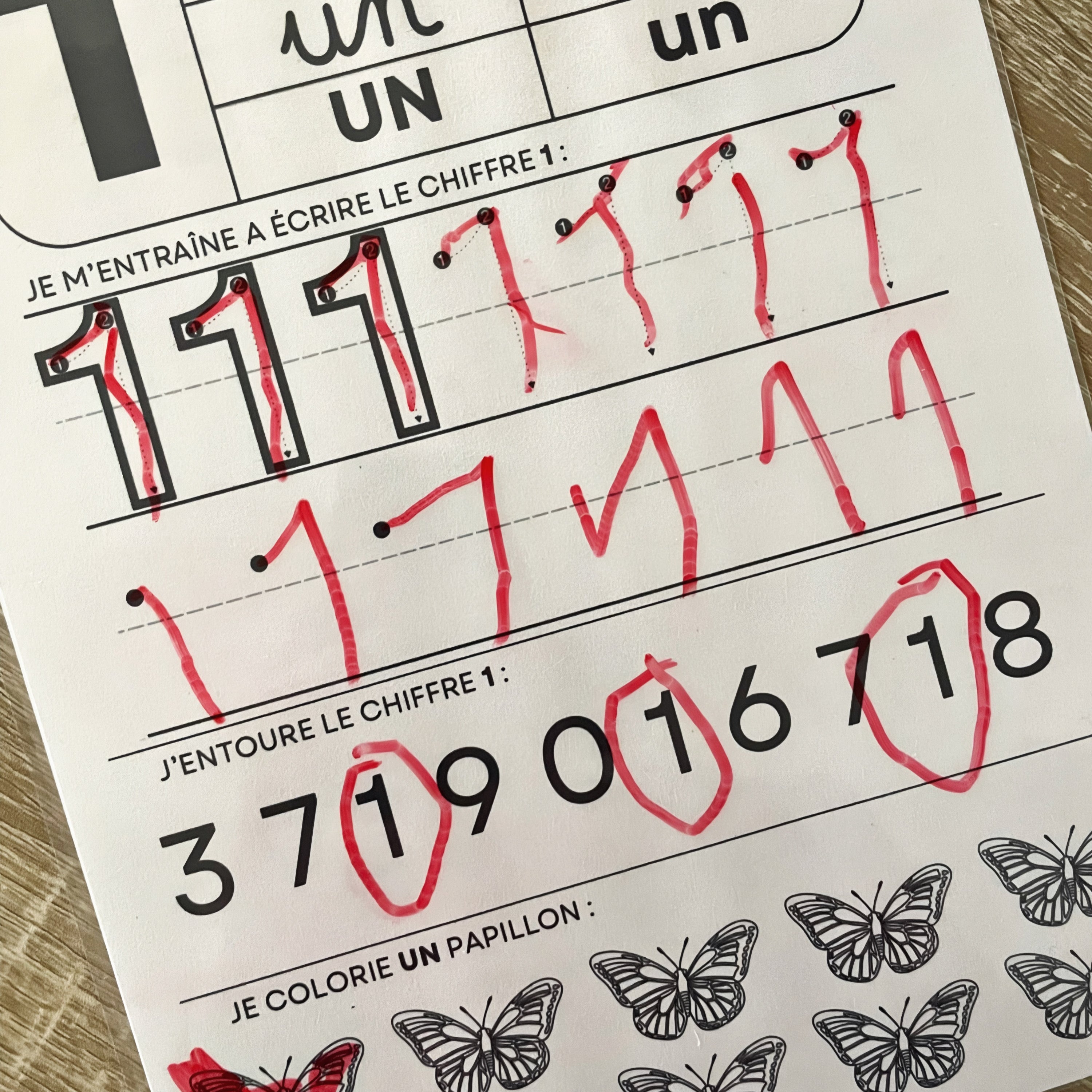 apprendre à écrire les chiffres en maternelle