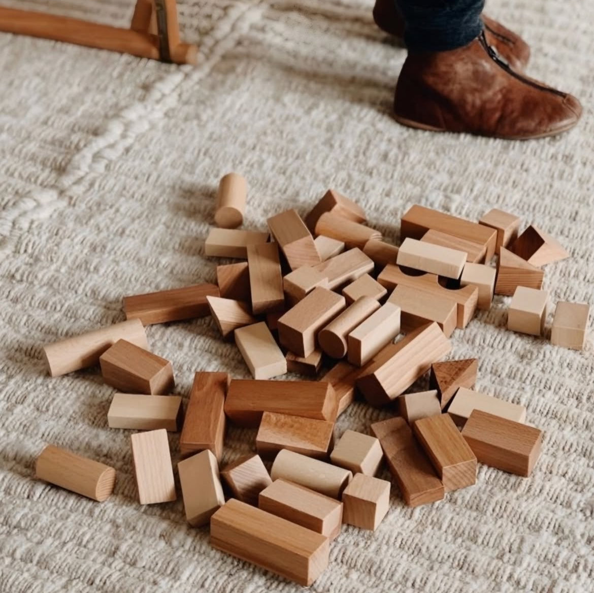 jeu de construction en bois 