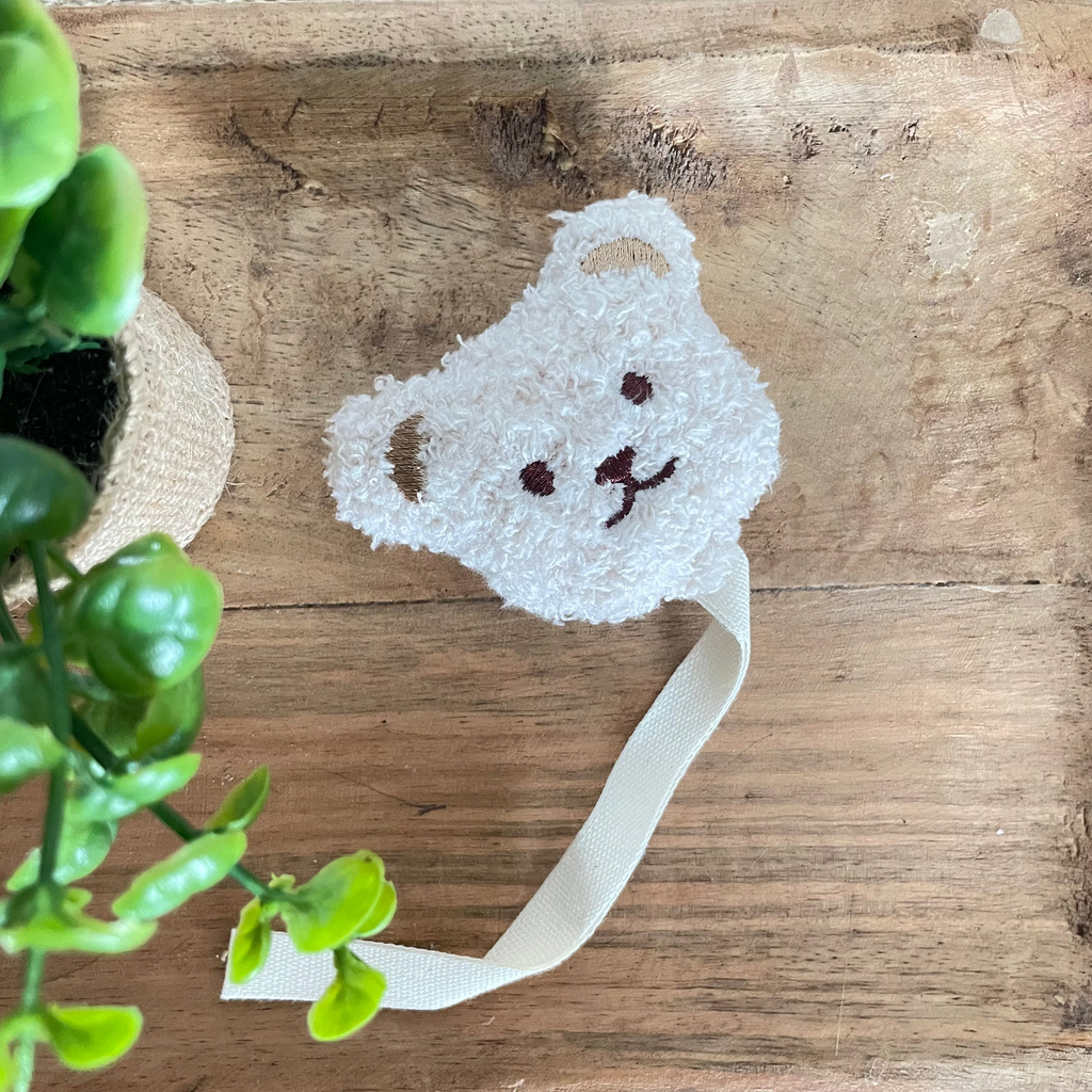doudou attache-sucette pour bébé