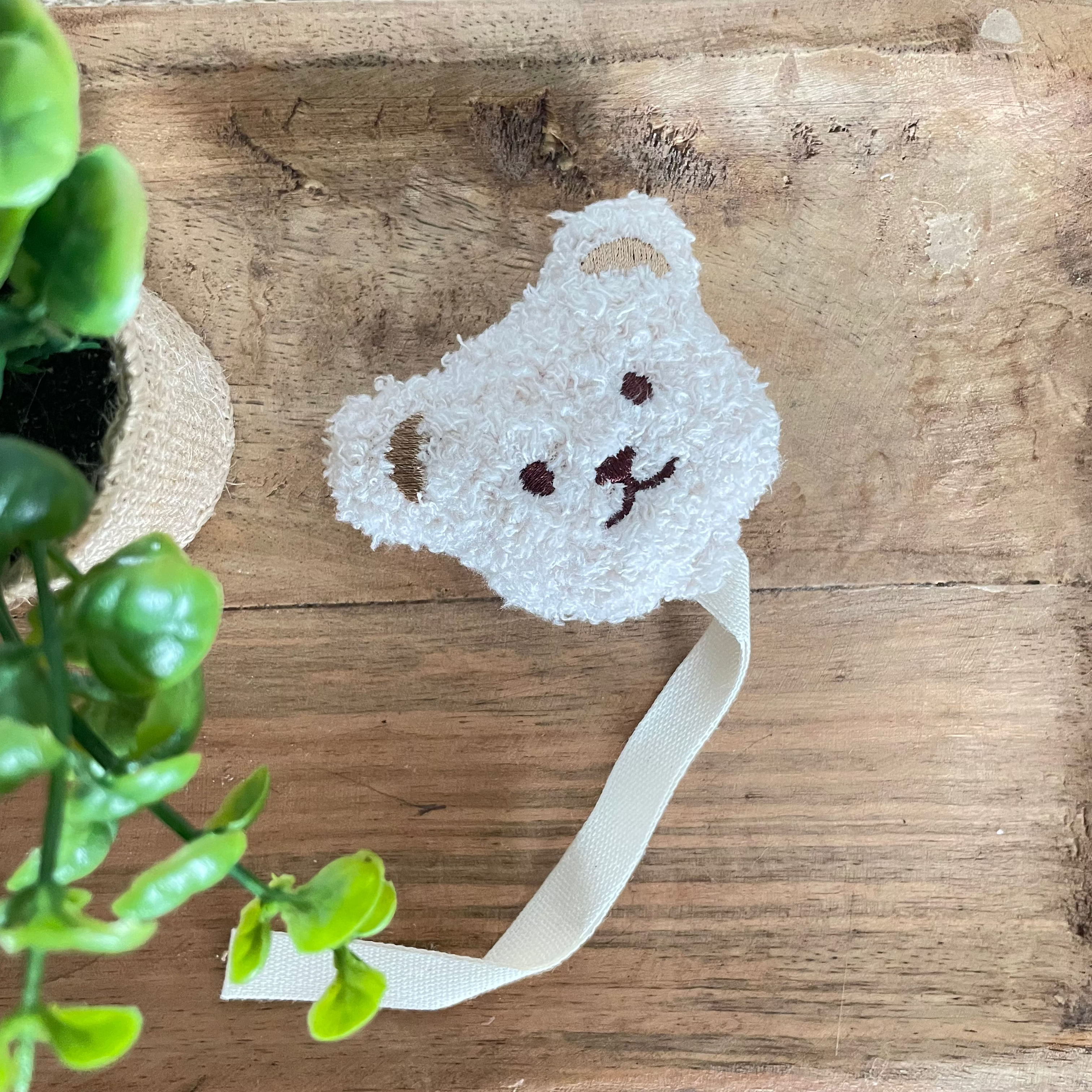 doudou attache-sucette pour bébé