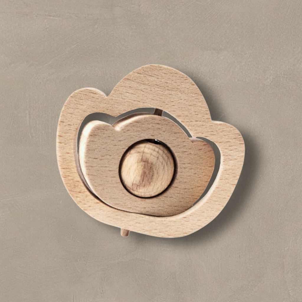 Hochet en Bois - POPPY