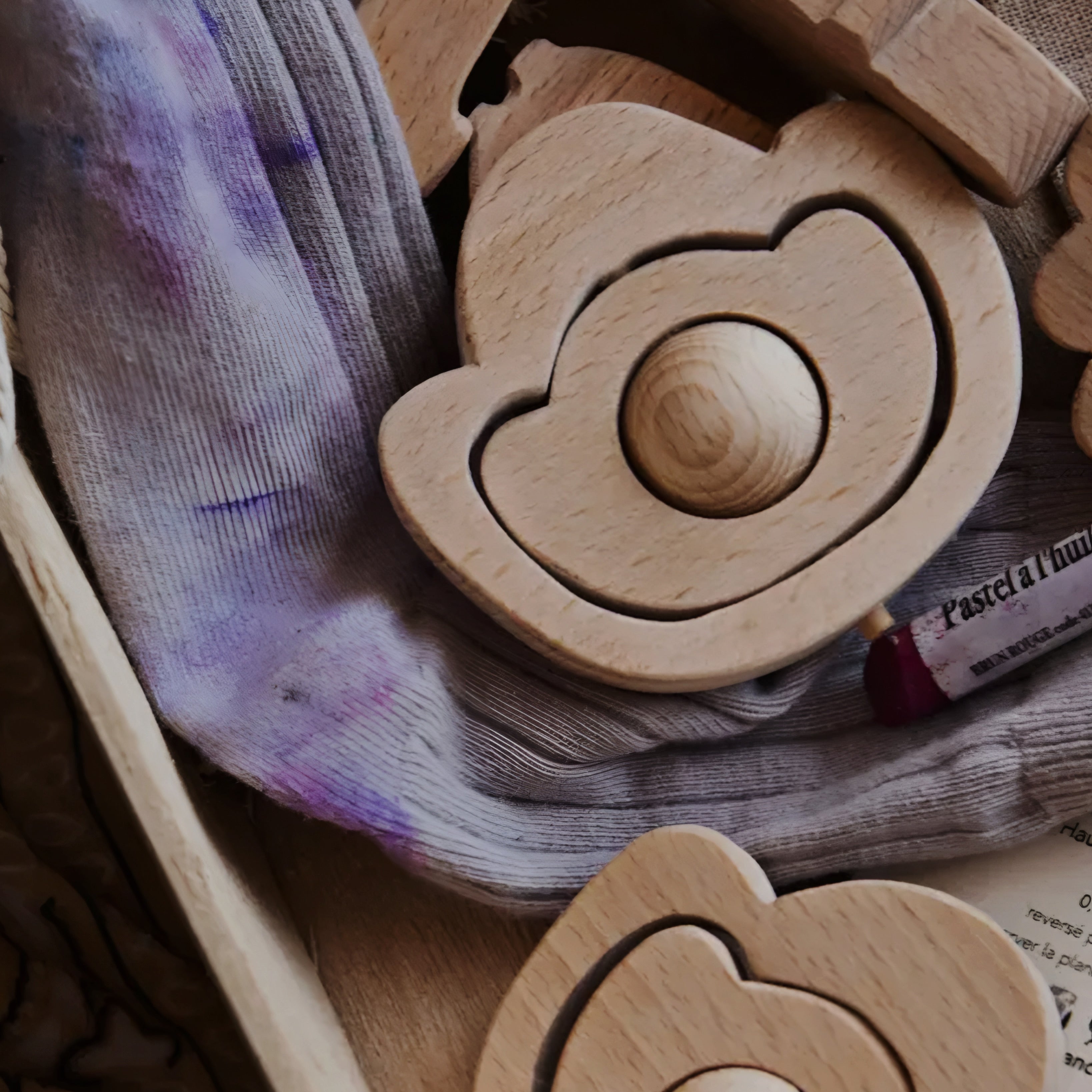 Hochet en Bois - POPPY