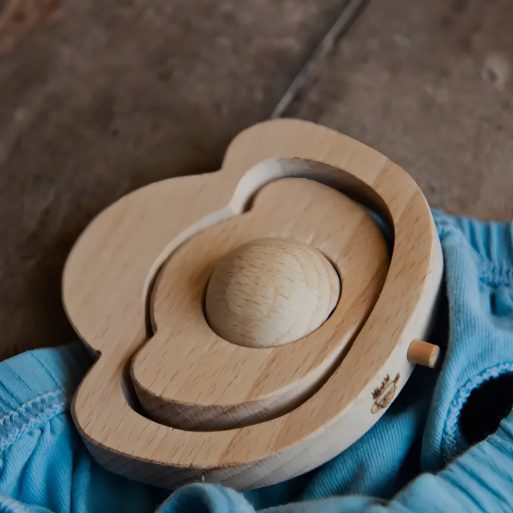 Hochet en Bois - POPPY