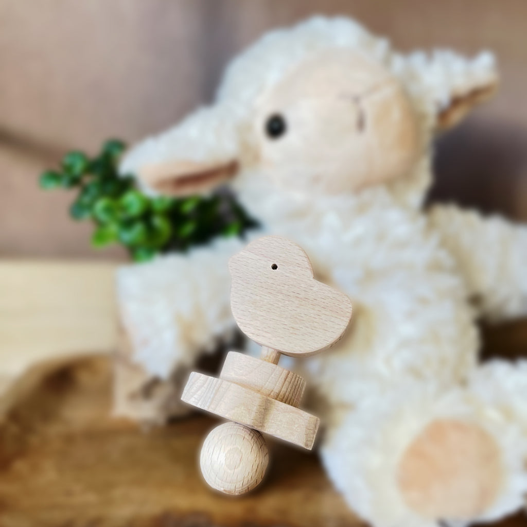 Hochet en Bois - KLAPKLAP OISEAU