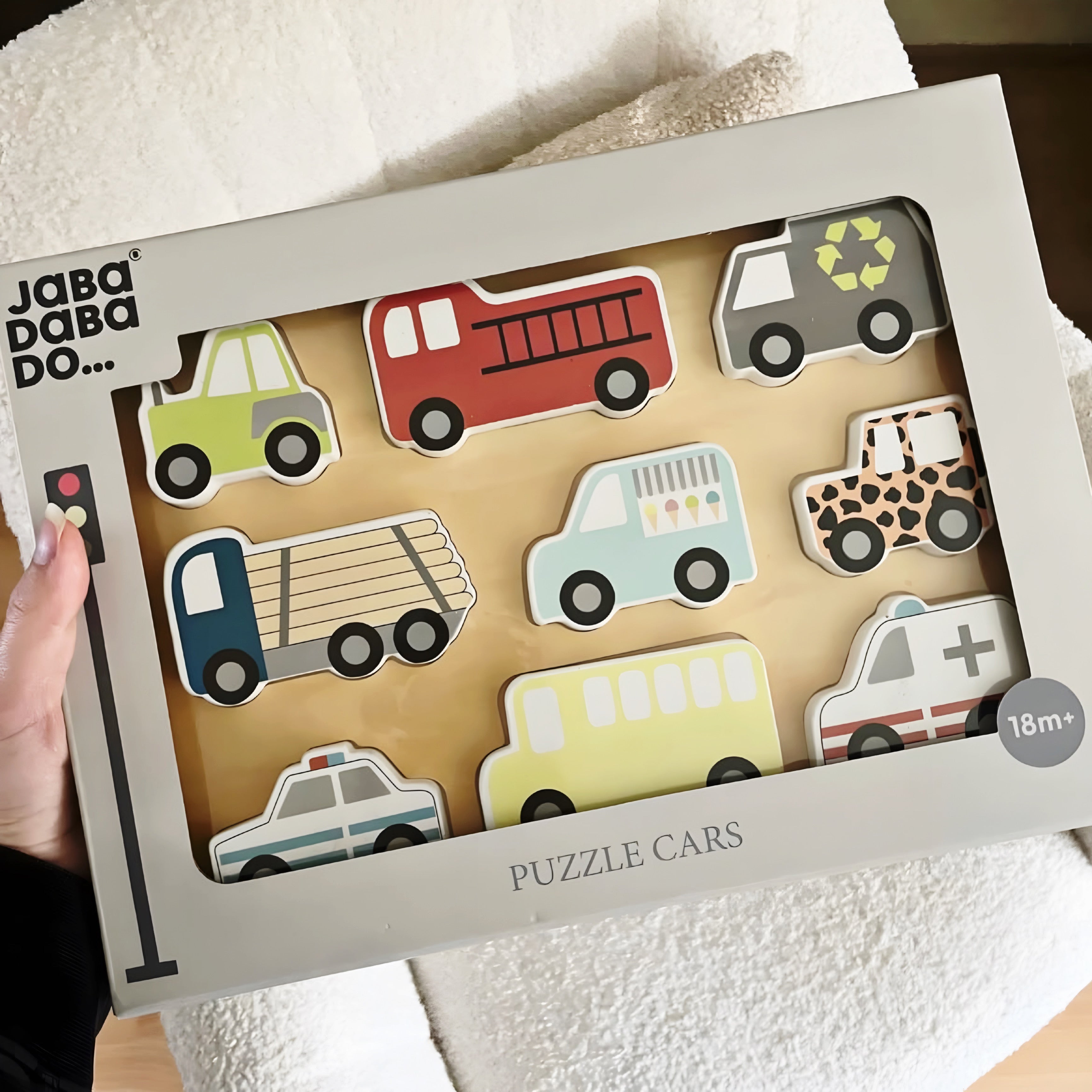 Puzzle en bois - Véhicules
