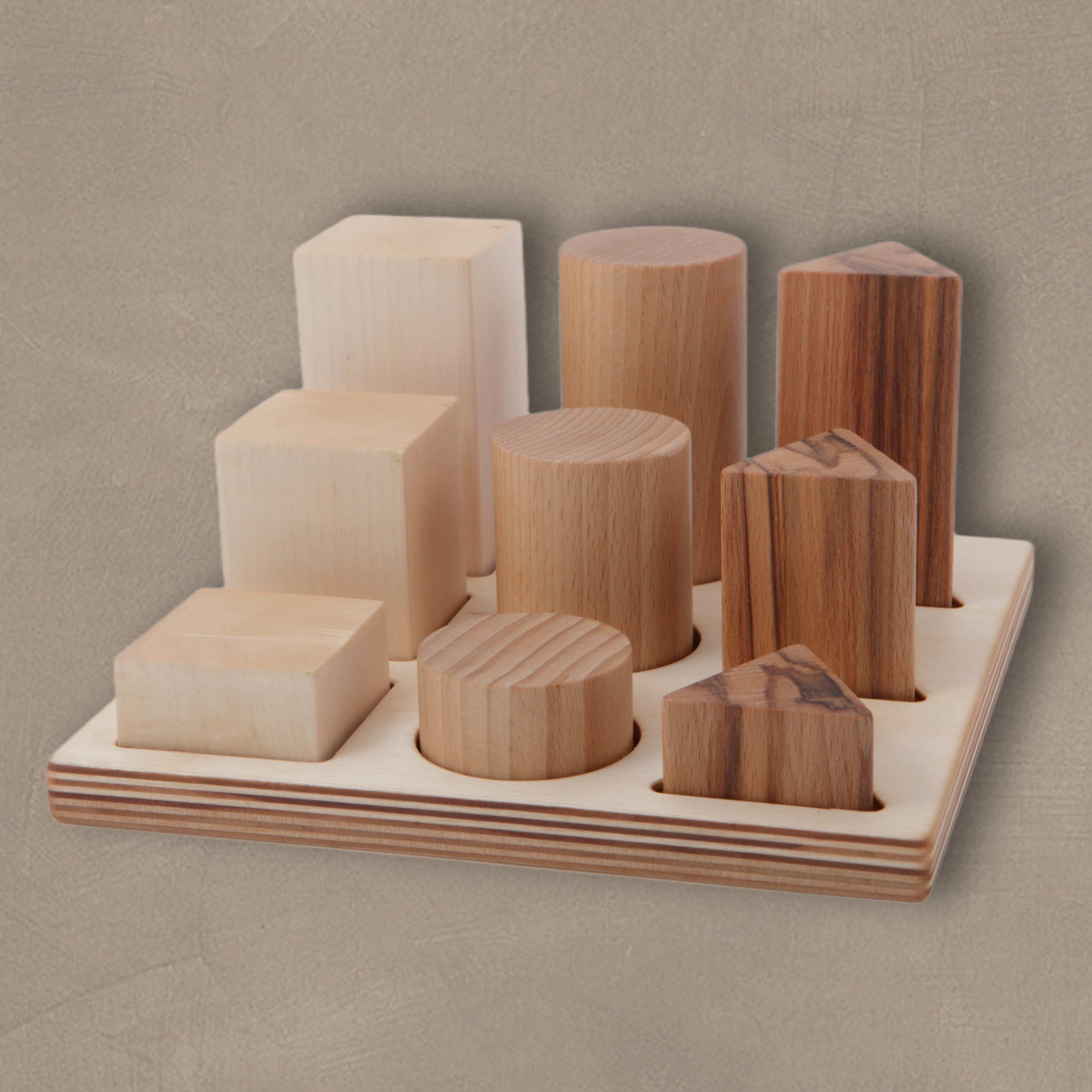 Puzzle de Formes à Encastrer en Bois