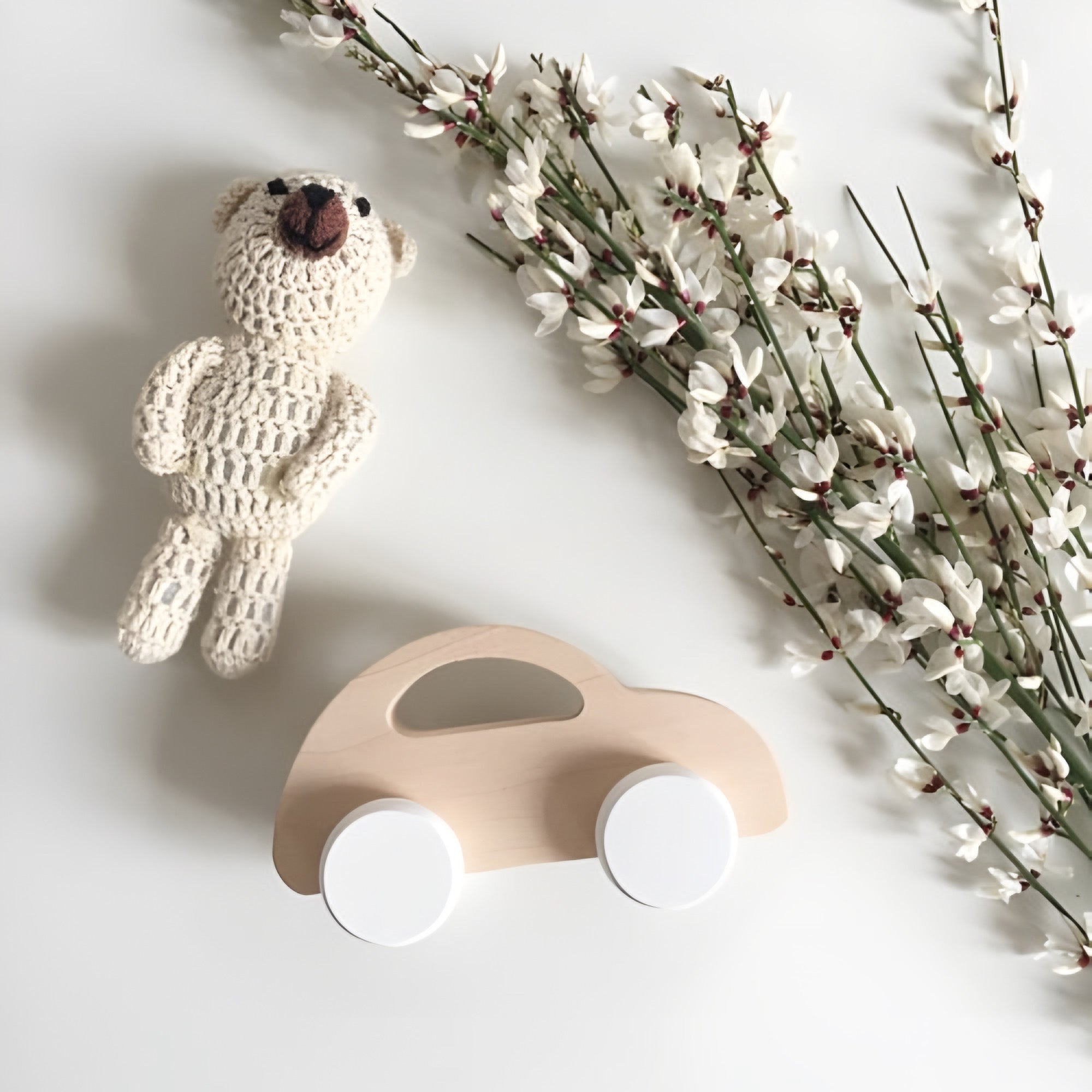 véhicule beetle en bois d'érable fabriqué à la main